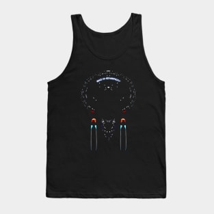 D Spaceship Tank Top